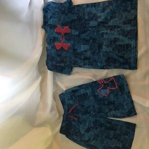 11 UNDER ARMOR PIECES...BOYS YOUTH XL